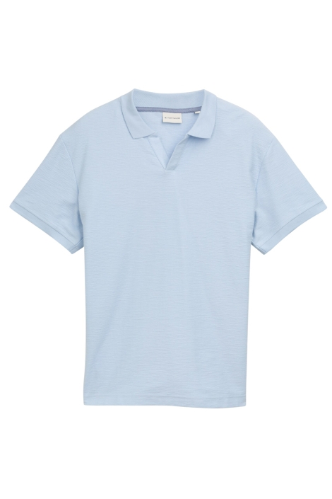 Tom Tailor structured resort collar polo